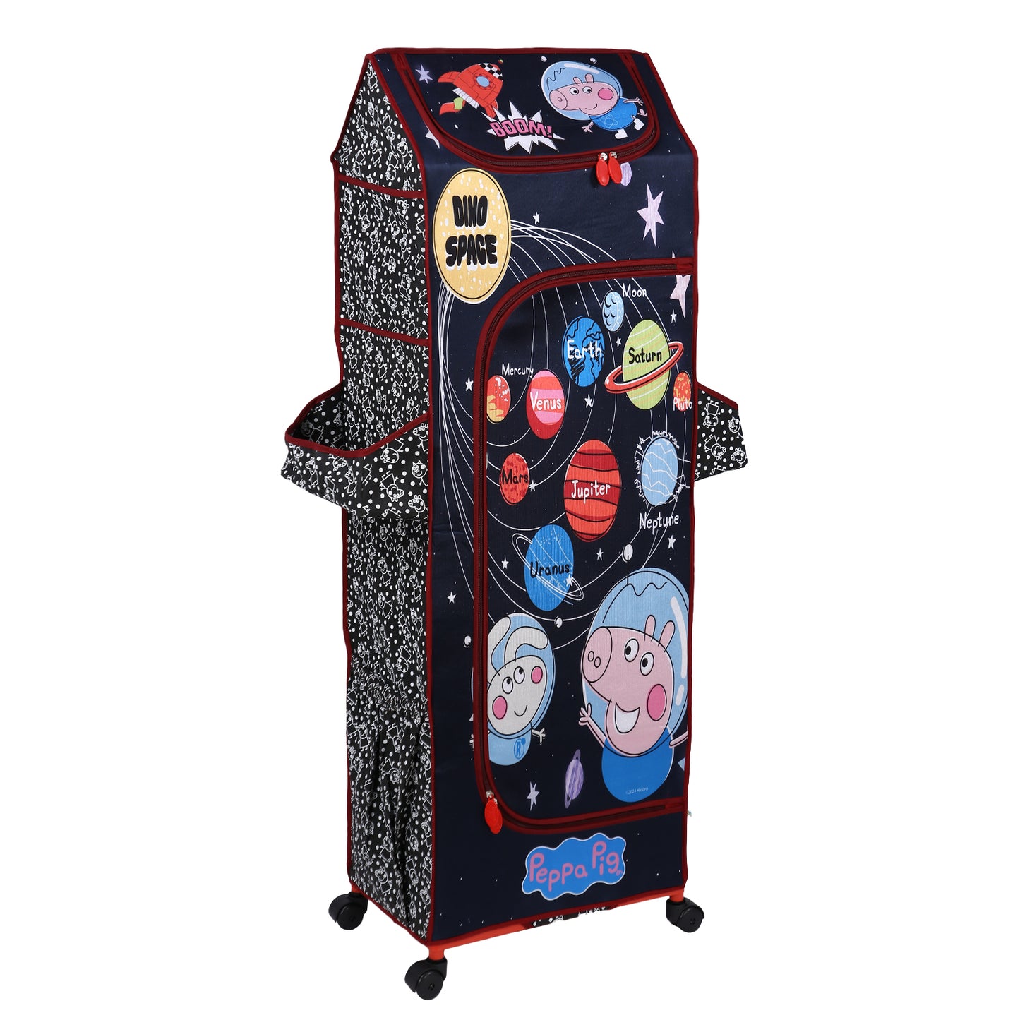 Kudos Kids Peppa Pig Space Wardrobe 5 shelves