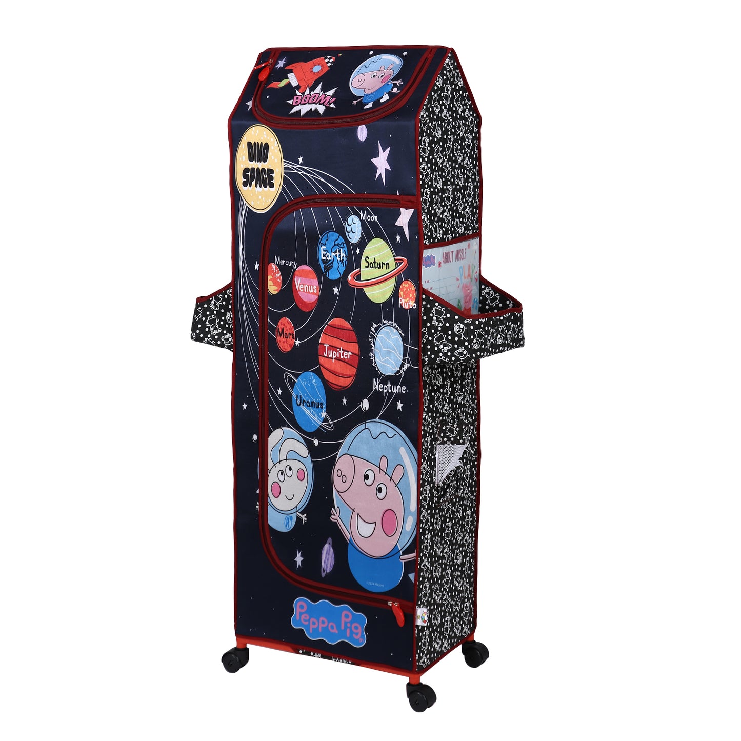 Kudos Kids Peppa Pig Space Wardrobe 5 shelves