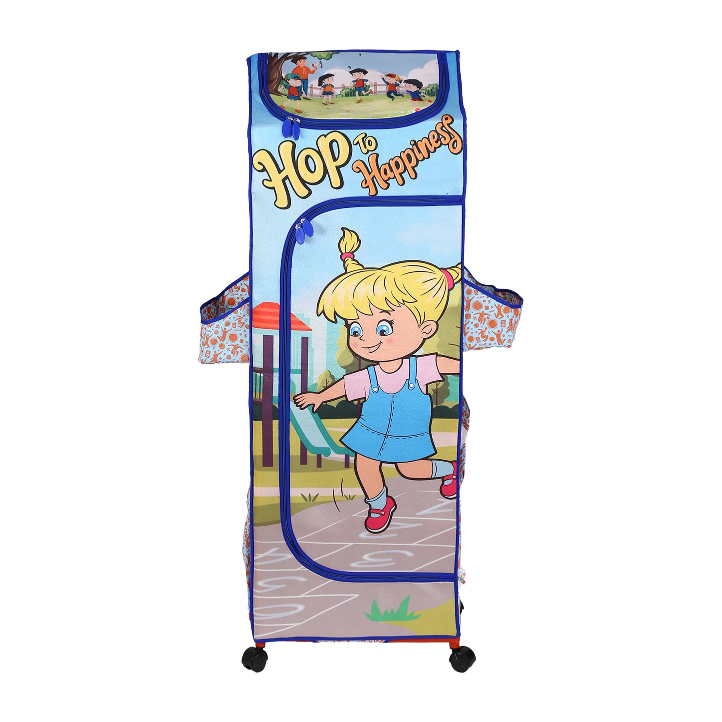 Kudos Character Edition Girl Playing Hopscotch 5 Shelves Wardrobes