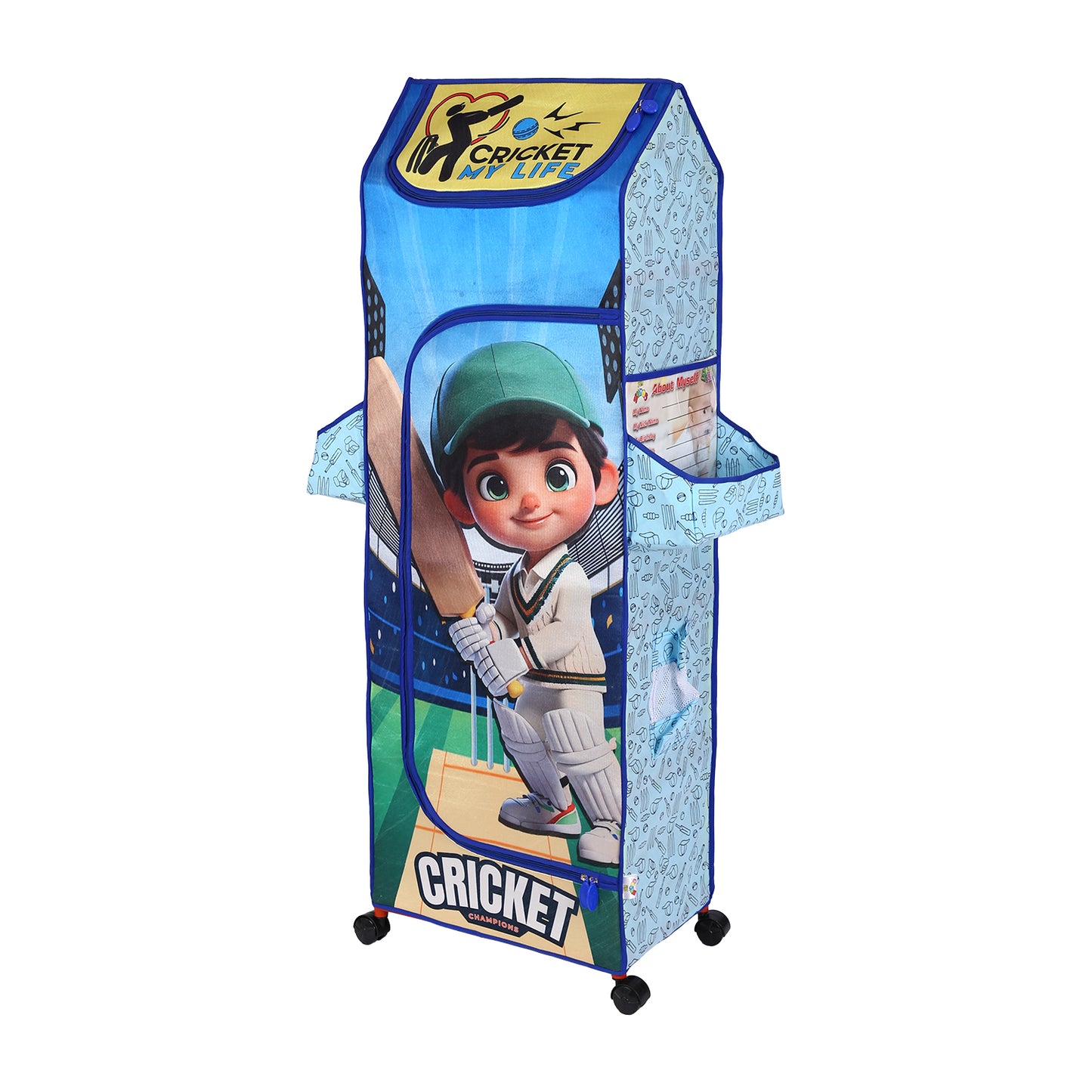Kudos Character Edition Cricketer 5 Shelves Wardrobes