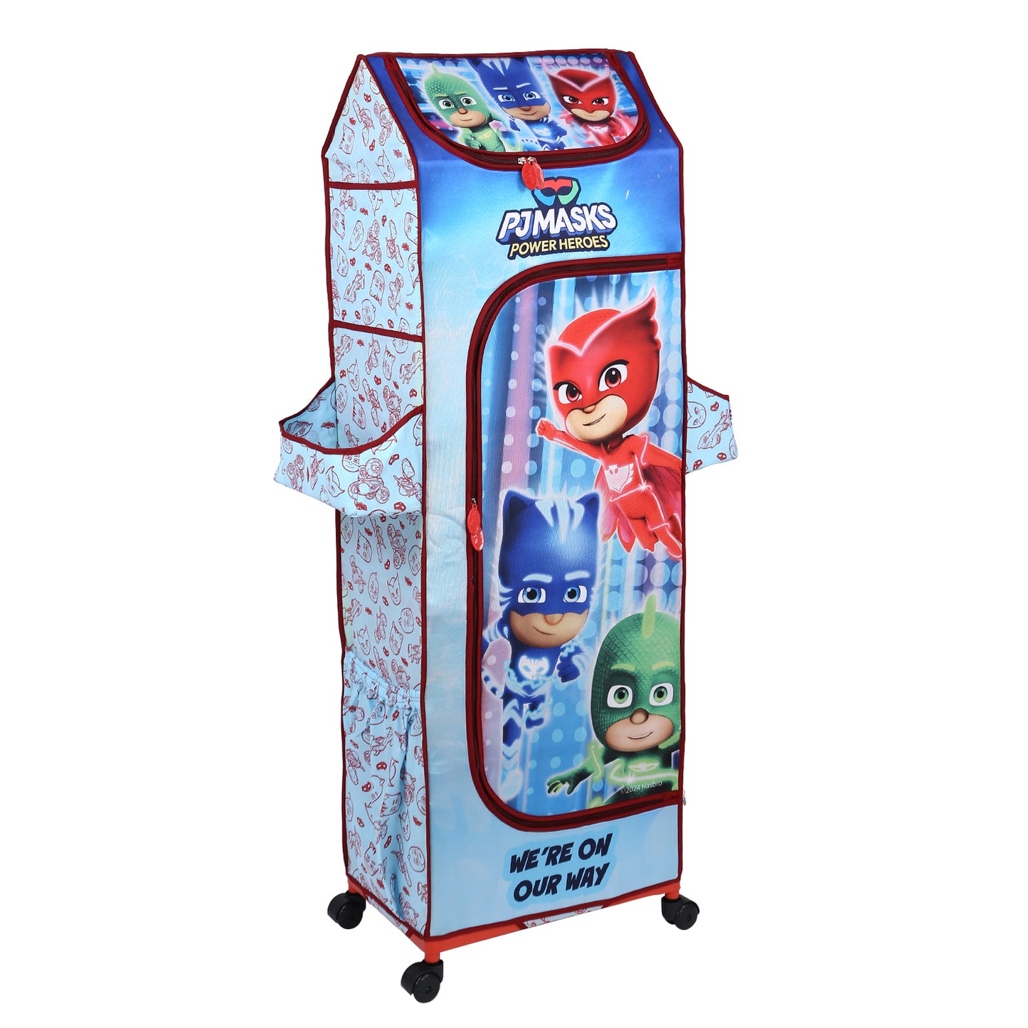 Kudos Kids PJ Masks Wardrobe 5 shelves Light Blue