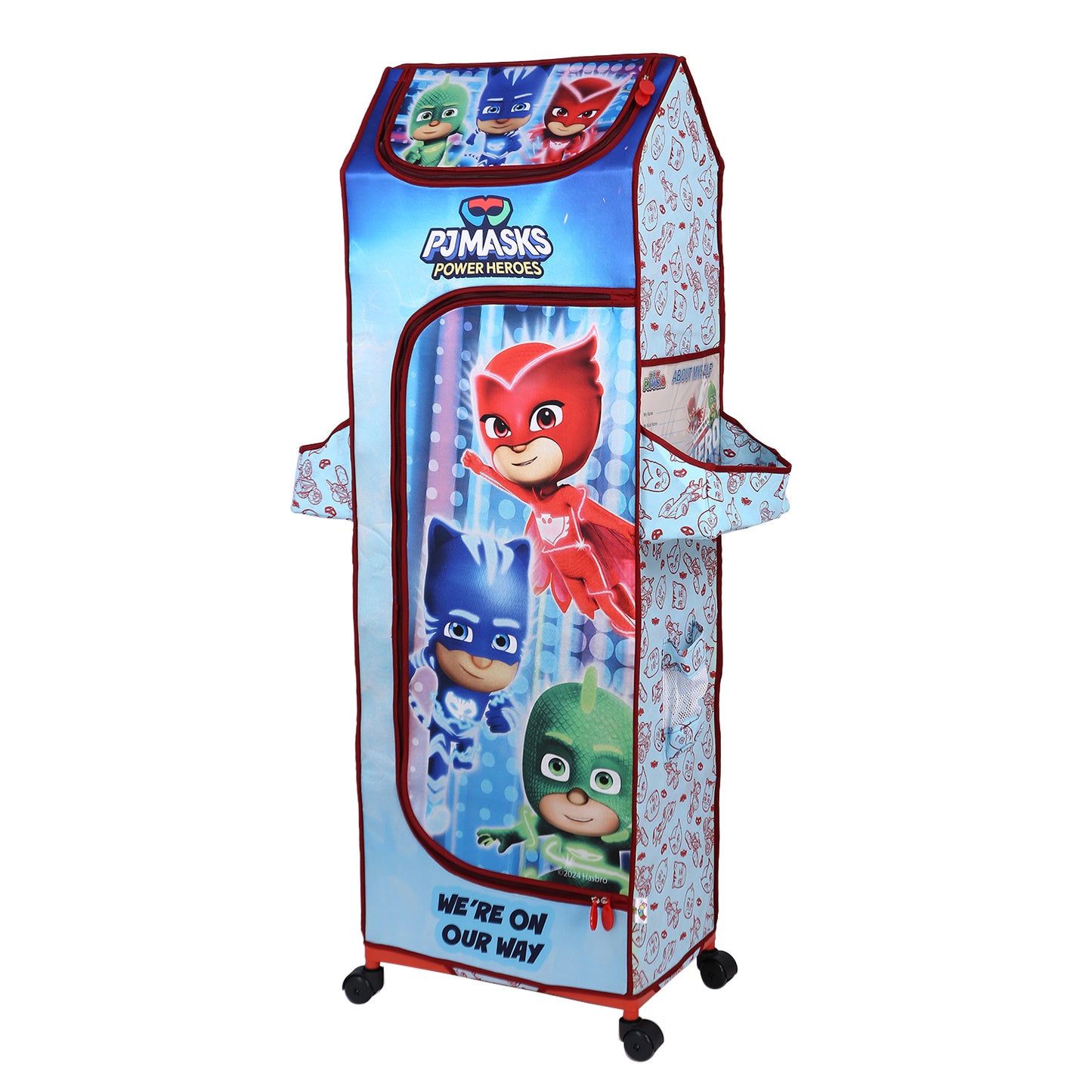 Kudos Kids PJ Masks Wardrobe 5 shelves Light Blue