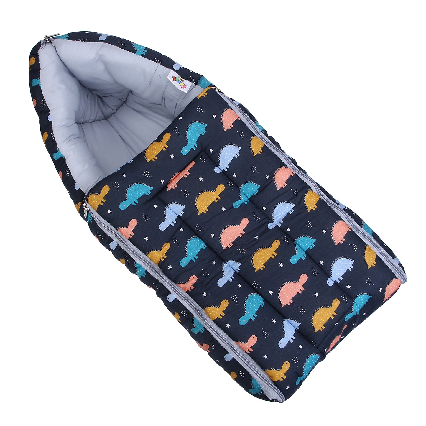 Cozy carry Nest - Dino Theme - Dark Blue