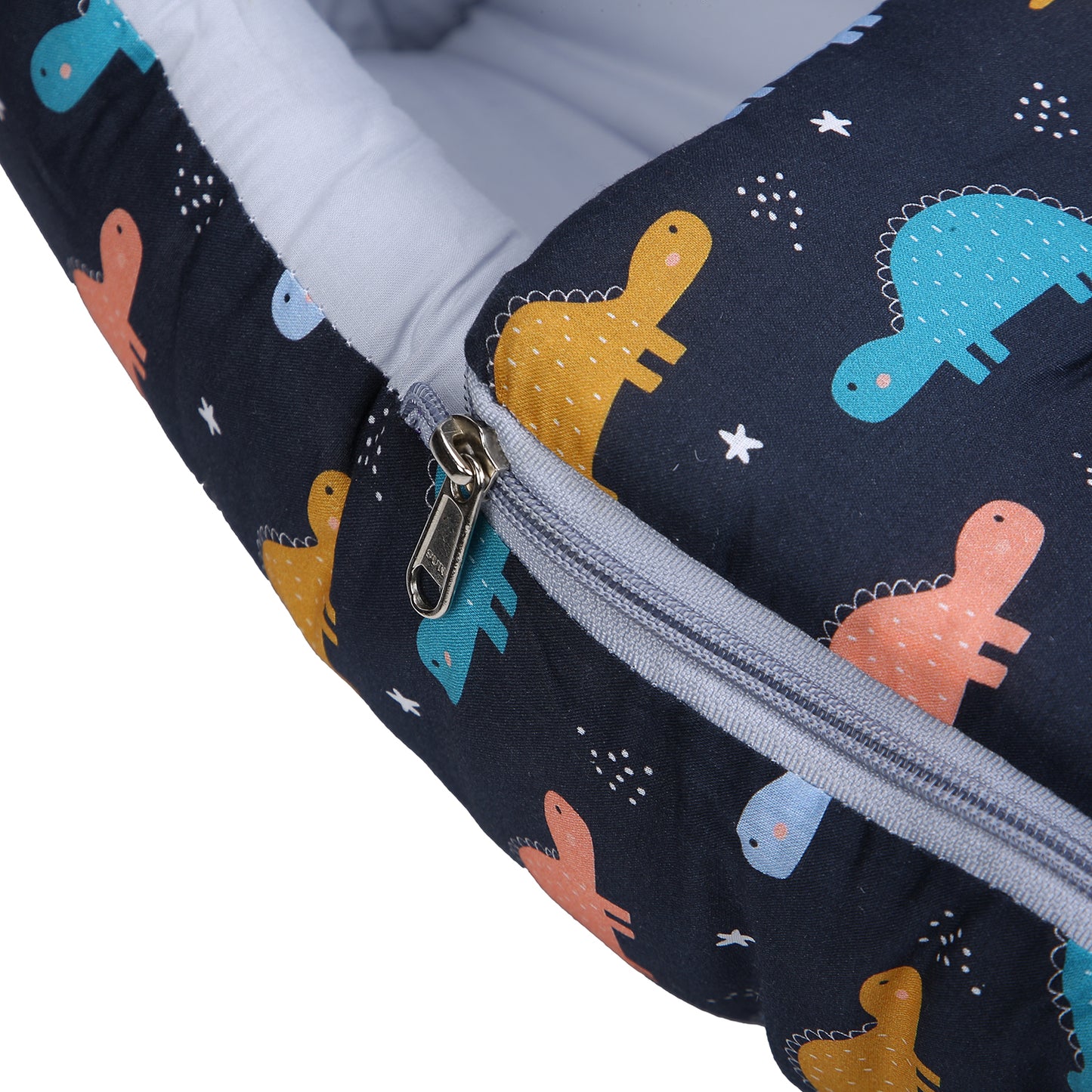 Cozy carry Nest - Dino Theme - Dark Blue