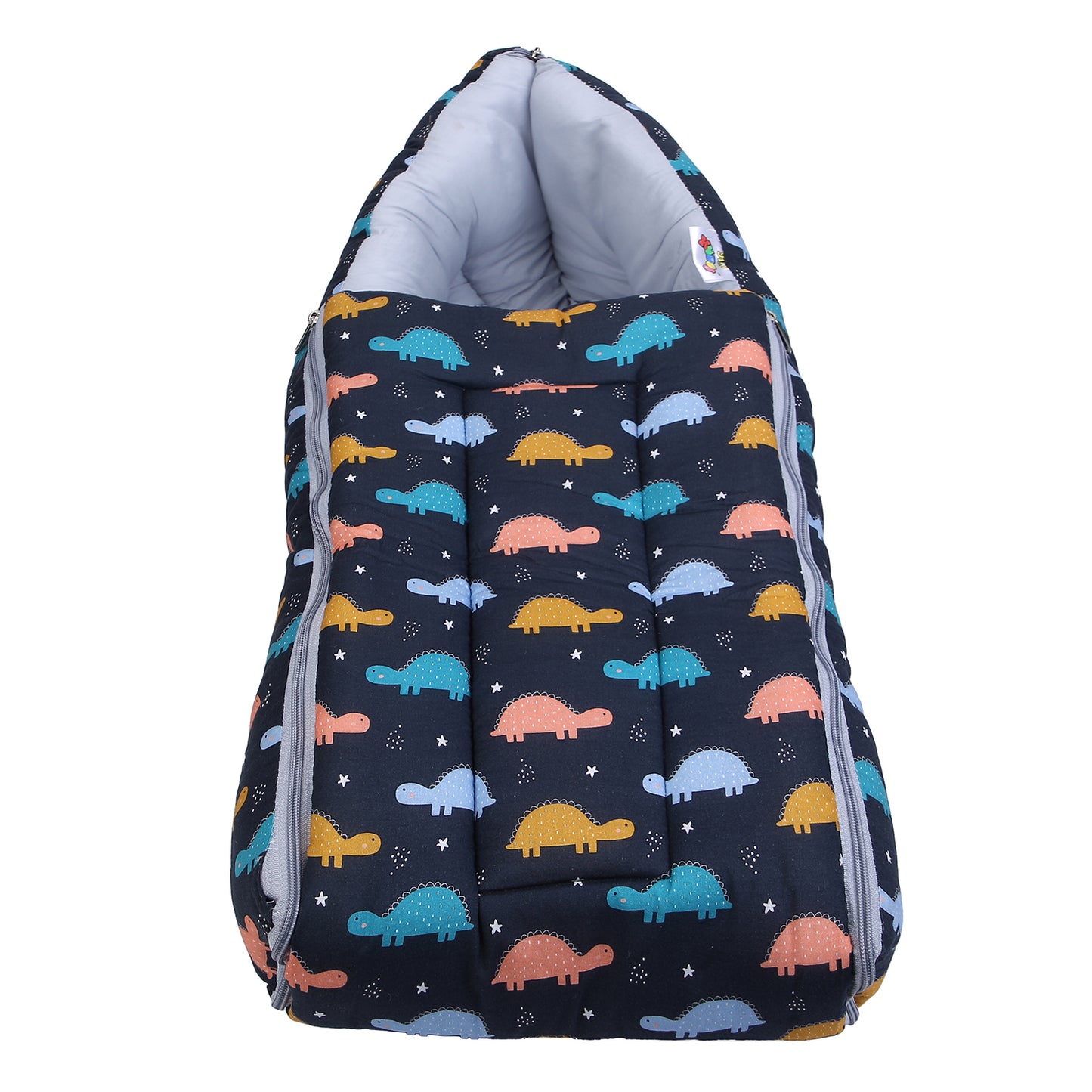 Cozy carry Nest - Dino Theme - Dark Blue