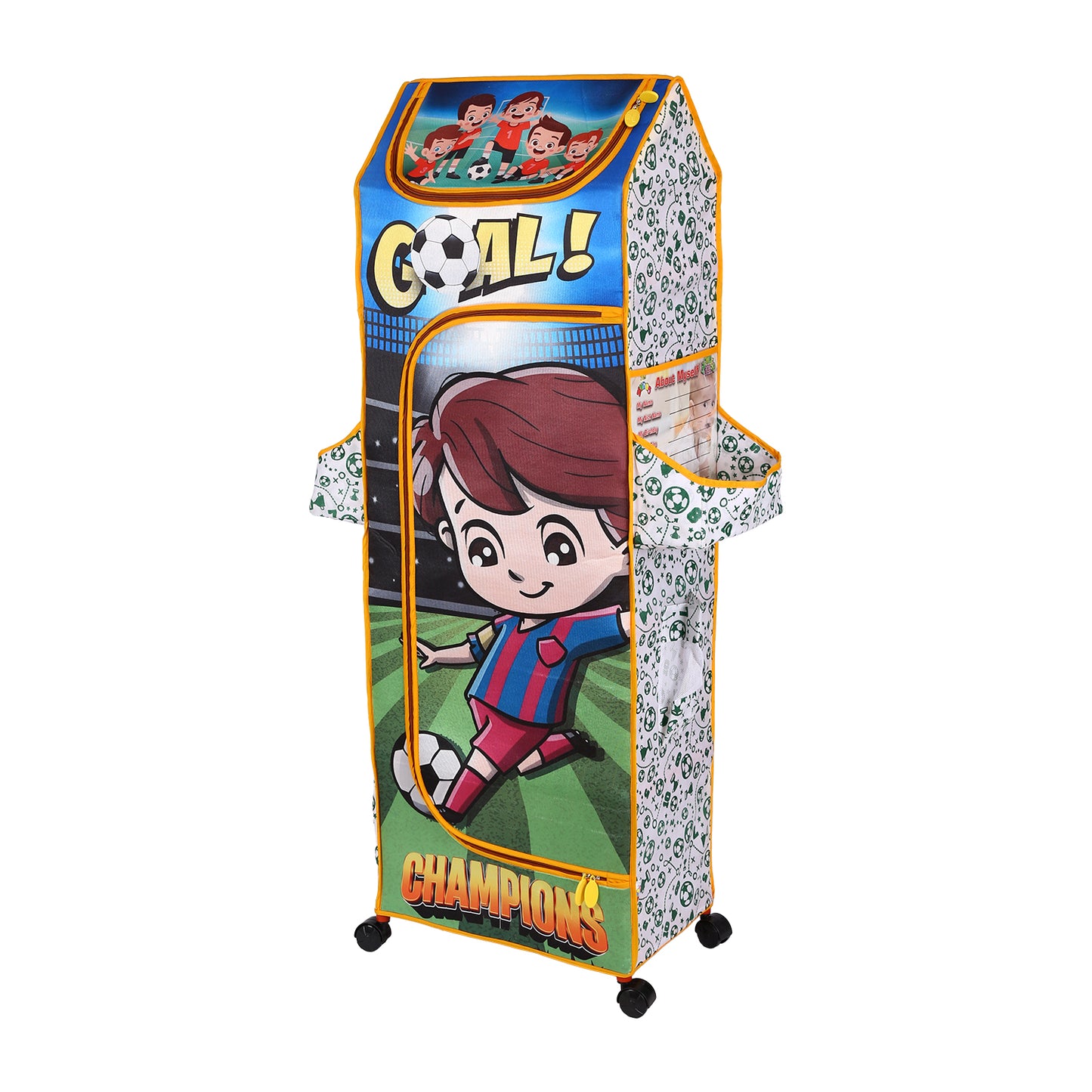 Kudos Character Edition Football 5 Shelves Wardrobes