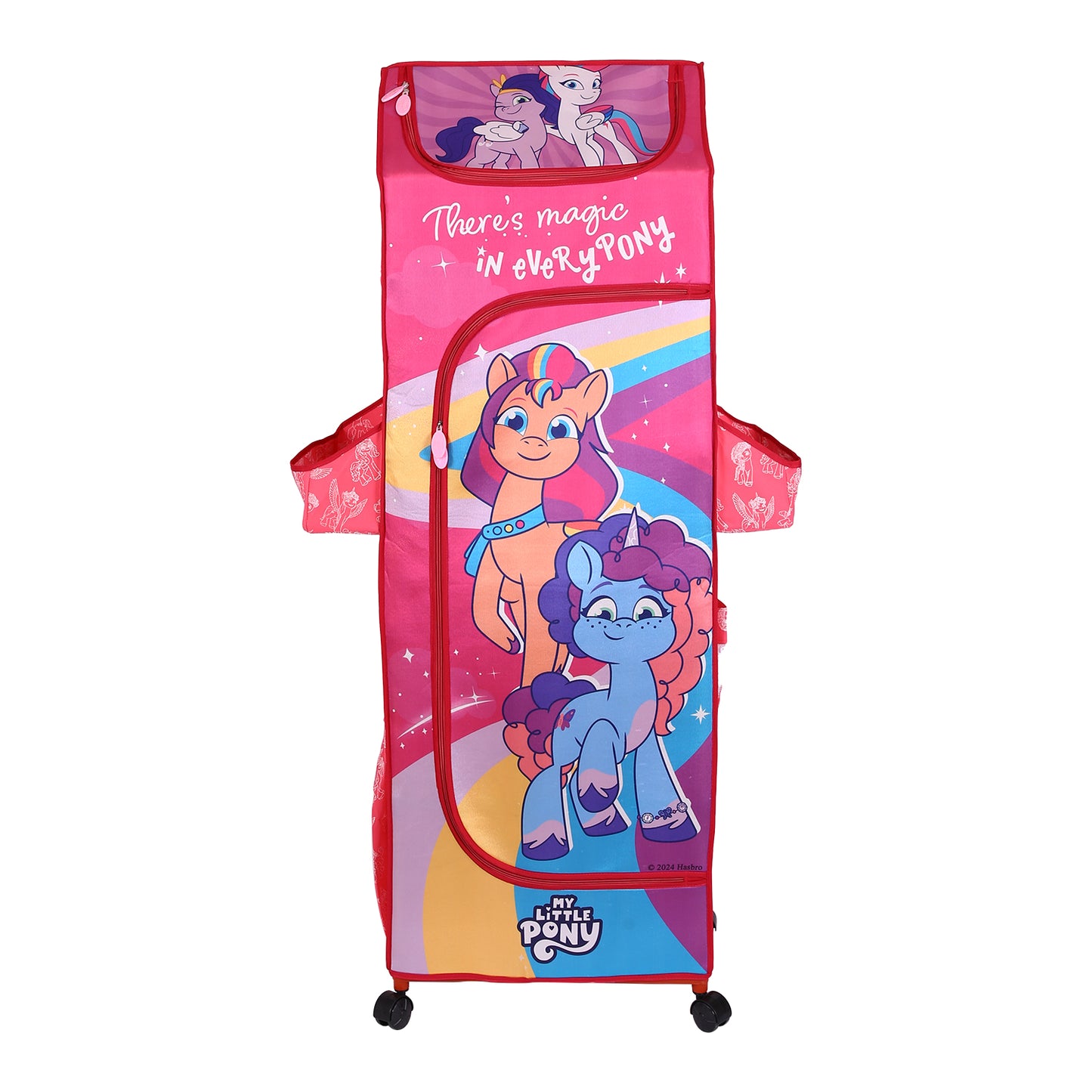 Kudos Kids My Little Pony Wardrobe 5 shelves - Pink