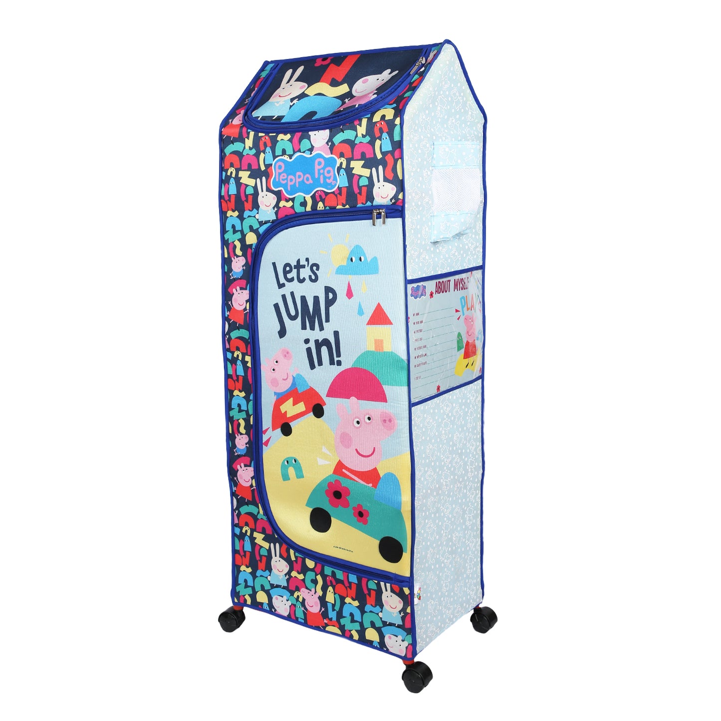 Kudos Kids Peppa Pig Wardrobe 4 shelves