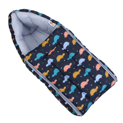 Cozy carry Nest - Dino Theme - Dark Blue