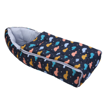 Cozy carry Nest - Dino Theme - Dark Blue