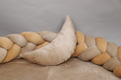 Kudos Cozy Braided Baby Play Gym with Safari Animal Toys